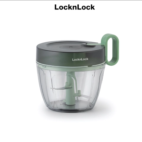 Dụng cụ băm rau củ quả Ring Pull Chopper LocknLock, 650ml - CKS313GRN