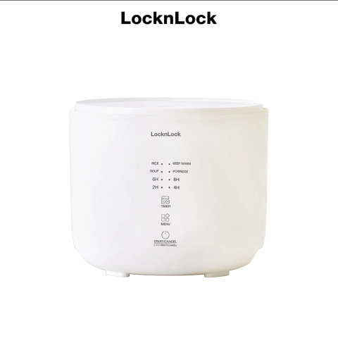 Nồi cơm điện đa chức năng Lock&Lock Bianco Donggeurami rice cooker 1L EJR334IVY - Hàng Chính Hãng