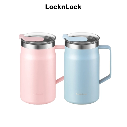 Ca giữ nhiệt LocknLock Metro Table Mug 600ml LHC4282 (2 màu) - Hàng chính hãng