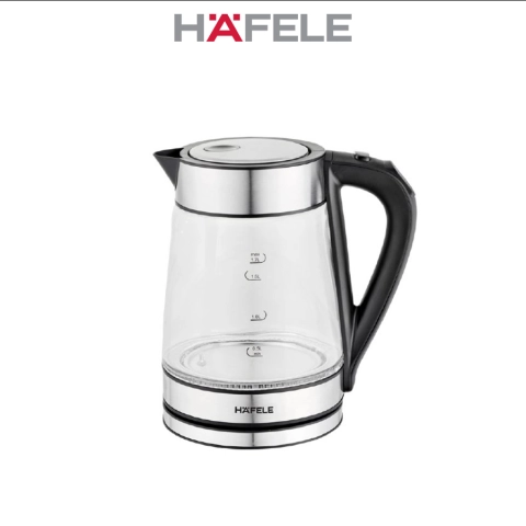 Ấm siêu tốc Hafele T-602C 1,7L/ 535.43.732 (thủy tinh)