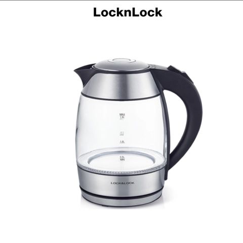 Ấm điện đun nước thủy tinh LocknLock EJK418 1.8L 1850W