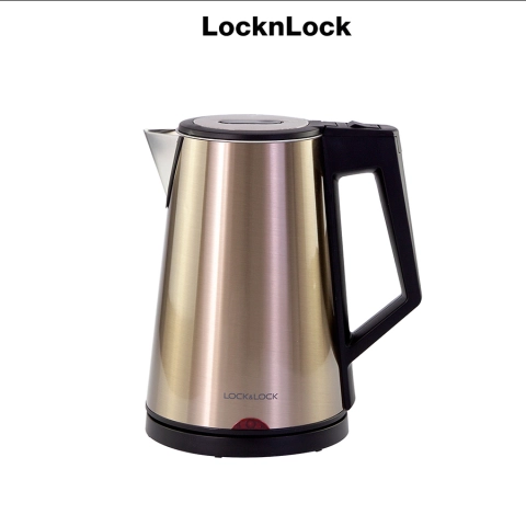 Ấm đun nước bằng điện LocknLock EJK631 bằng thép không gỉ PP 1.7L