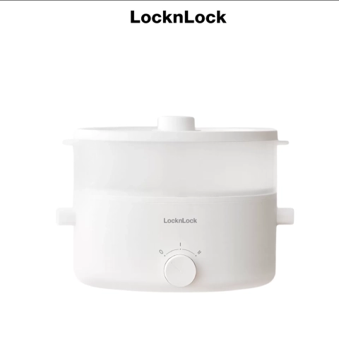 Nồi điện đa năng Lock&Lock Bianco Electric Multipot EJP134IVY (5 lít), EJP124IVY ( 3 lít) - Hàng Chính Hãng