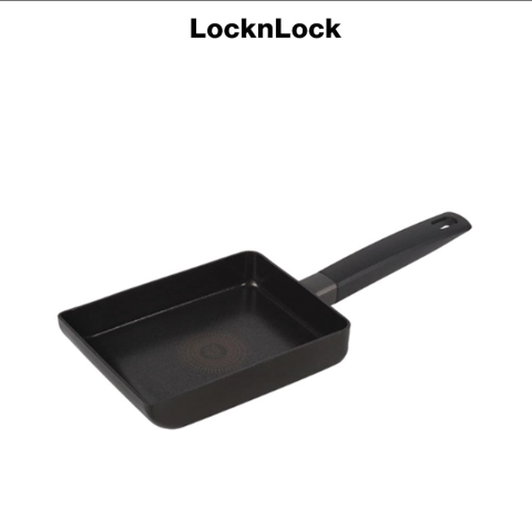 Chảo nhôm chống dính LocknLock Hard&Light Black 18cm (Có thể sử dụng bếp từ)